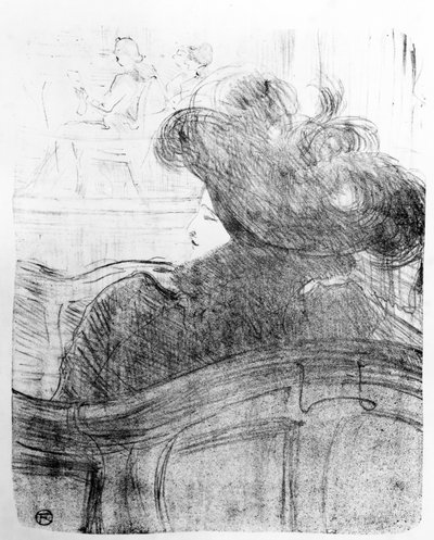 Cléo de Mérode by Henri de Toulouse Lautrec